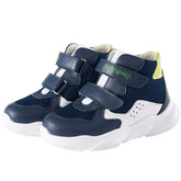 Orthopedic Shoes for Kids Princepard Child Autumn Sports Sneaker Navy White Arch Support and Corrective Insoles